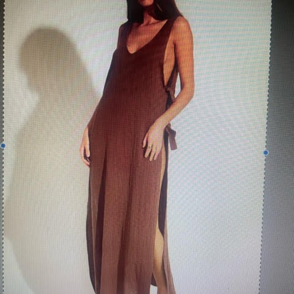 NWT Vitamin A Riviera Dress - Chocolate in XS